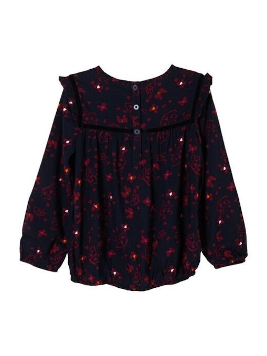 Kids Shirt Long Sleeve Dark Blue