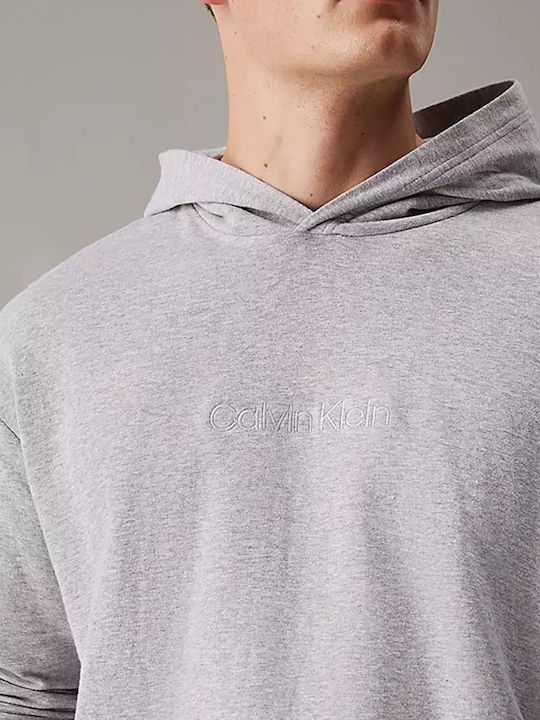 Суитшърт с Качулка Сив