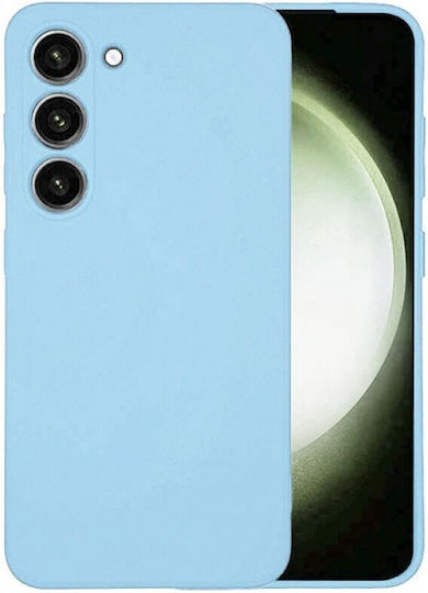 Samsung Back Cover Silicone Light Blue (Galaxy S24+)