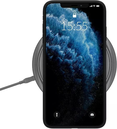 3MK Matt Back Cover Σιλικόνης Μαύρο (Honor 200 - Huawei)