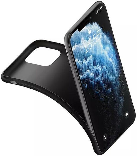3MK Matt Back Cover Σιλικόνης Μαύρο (Honor 200 - Huawei)