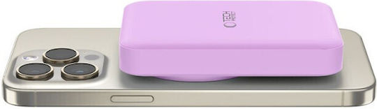 Tech-Protect PB11 Lifemag MagSafe Power Bank 10000mAh 15W с USB-C порт Lilac