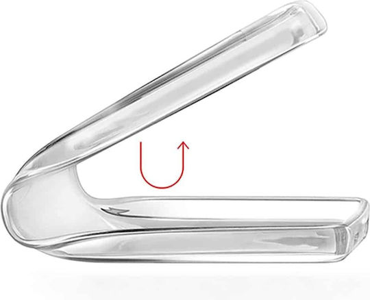 Techsuit Clear Umschlag Rückseite Silikon Transparent (Motorola Razr 50 - Techsuit)