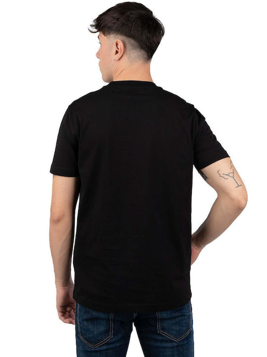 Karl Lagerfeld Crewneck Men's Short Sleeve T-shirt Black