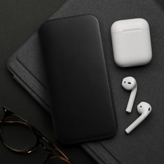 Dual Pocket Book Plastic Negru (Redmi Note 13 Pro+)