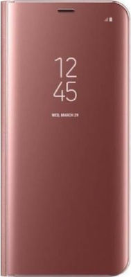 Buchen Sie Synthetisches Leder Rosa (Galaxy A55)