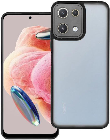 Variete Back Cover Tempered Glass / Σιλικόνης / Πλαστικό Μαύρο (Redmi Note 13 4G)