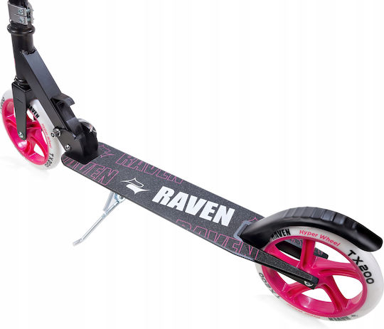 Raven Παιδικό Πατίνι Αναδιπλούμενο Straight Δίτροχο Black/Pink