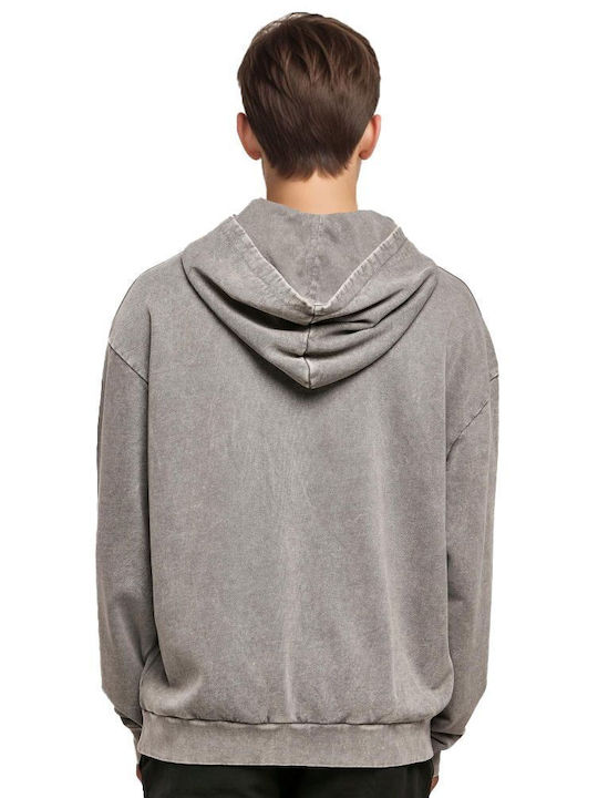 Oversized Hoodie Weezer Rock Avenue Grey