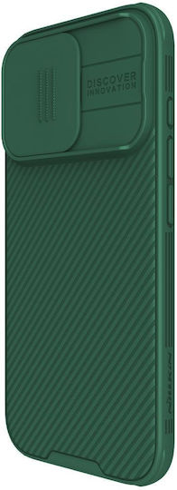 Nillkin Camshield Pro Magnetic Задна корица Пластмаса / Силикон Зелен (iPhone 16 Pro)