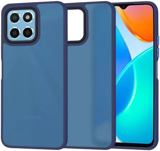 Techsuit Halofrost Back Cover Silicone Blue (Honor X6)