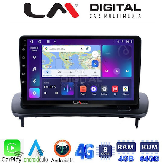 LM Digital Ηχοσύστημα Αυτοκινήτου για Volvo S40 / C30 2006-2013 (Bluetooth/USB/WiFi/GPS/Apple-Carplay/Android-Auto) με Οθόνη Αφής 9"
