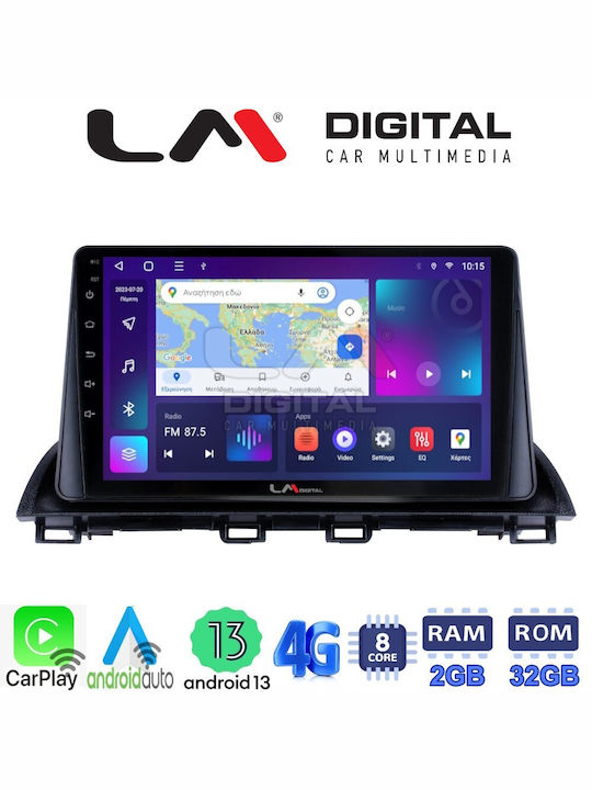 LM Digital Car Audio System for Mazda CX-4 2014 > (Bluetooth/USB/WiFi/GPS/Apple-Carplay/Android-Auto)