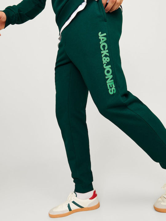 Sweatpants with Elastic Deep Teal