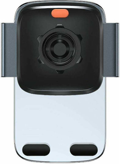 Baseus Easy Control Βάση Κινητού Αυτοκινήτου 4.7" - 6.7" με Ρυθμιζόμενα Άγκιστρα Γκρι