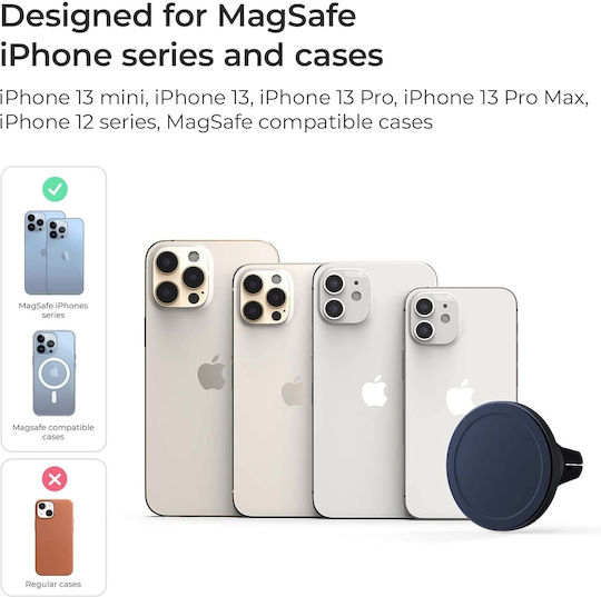 iOttie Поставка за Мобилен Телефон за Кола с магнит MagSafe Син MGSFIO102