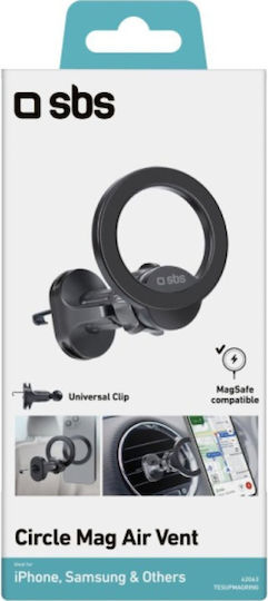 SBS Holder Car Mobile Mount with Magnet MagSafe Black