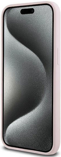 Karl Lagerfeld Karl&Choupette Umschlag Rückseite Kunststoff / Silikon Rosa (iPhone 15 Pro)