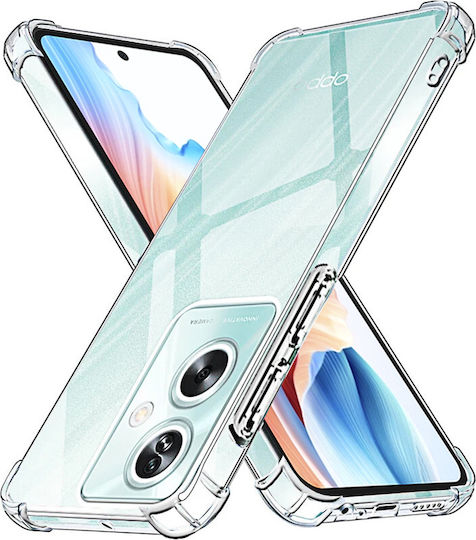 Techsuit Shockproof Clear Back Cover Σιλικόνης Διάφανο (Oppo A79 5G)