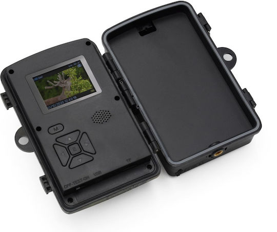 Cameră de Supraveghere Wildcam Technaxx Tx-256 Fullhd 1080p Ecran Color Ips 2" Senzor Pir Ir Ip66 Microsd Microfon Difuzor 8xaa/6v 1.5a Camuflaj