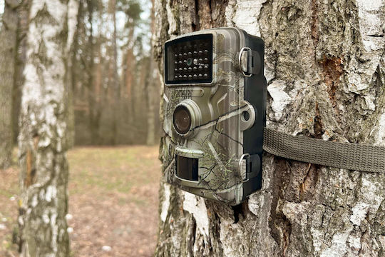 Cameră de Supraveghere Wildcam Technaxx Tx-256 Fullhd 1080p Ecran Color Ips 2" Senzor Pir Ir Ip66 Microsd Microfon Difuzor 8xaa/6v 1.5a Camuflaj