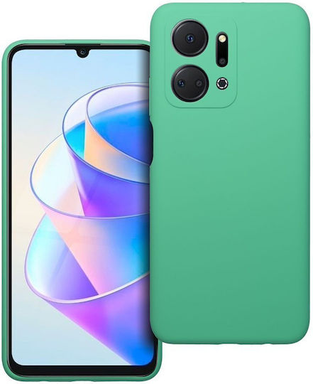 Back Cover Silicon 2mm Verde (Honor X7a)