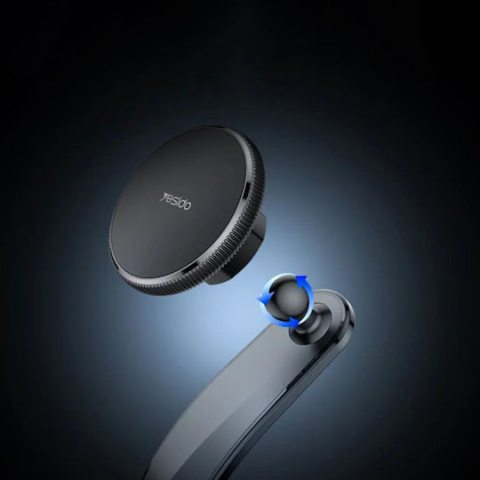 Yesido Βάση Κινητού Αυτοκινήτου με Μαγνήτη MagSafe Μαύρη