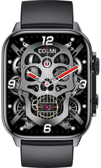 Colmi C81 Aluminium Smartwatch with Heart Rate Monitor (Black)