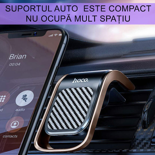 Hoco CA74 Car Mobile Mount with Magnet Black / Silver