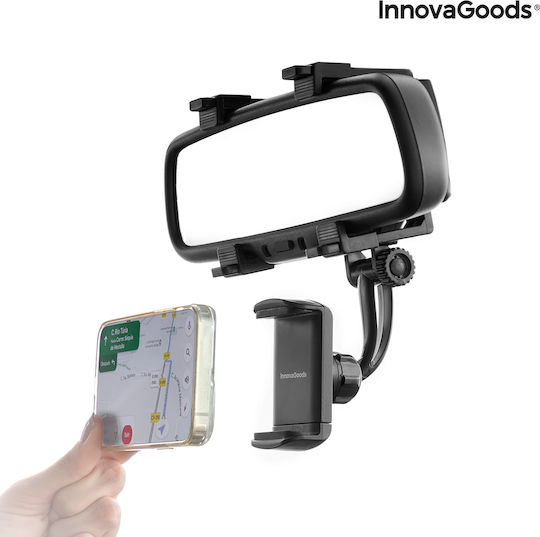 InnovaGoods Stropp Auto Handyhalterung mit verstellbaren Haken Schwarz