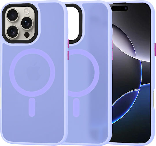 Techsuit Halofrost Back Cover Μωβ (iPhone 16 Pro Max)