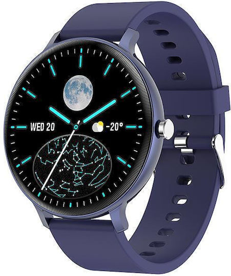 Tracer TW10 35mm Smartwatch with Heart Rate Monitor Navy Blue