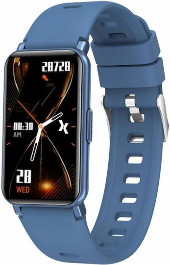 MaxCom Fit FW53 Nitro 2 43мм Смартчасовник със SIM и Пулсомер (Син)