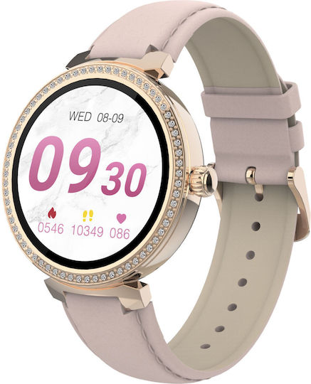 Denver SWC-342 Smartwatch με Παλμογράφο (Ροζ)