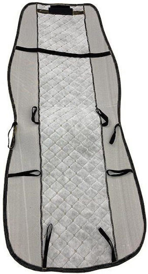 Auto Gs Car Seat Back 2pcs Leatherette Royal Black