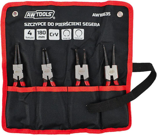 Awtools Pliers Seg.180 4pcs Case