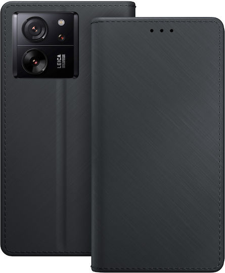 3MK Wallet Silicone / Plastic Black (Xiaomi 13T Pro)