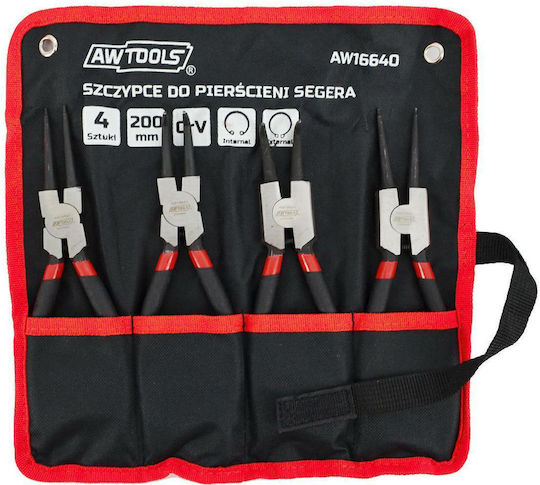 Awtools Pliers Seg.180 4pcs Case