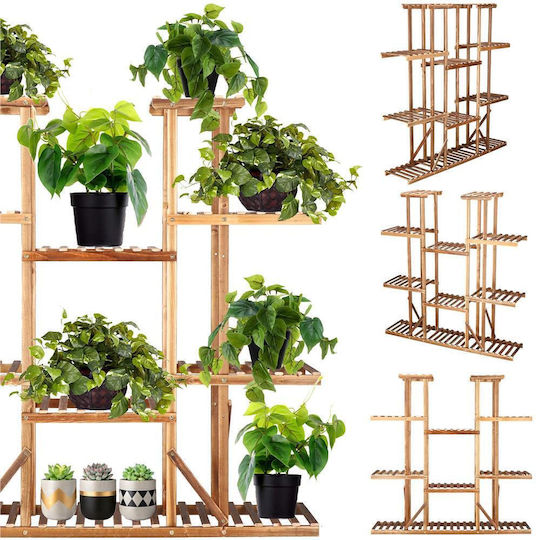 Holzblumenständer 15 Regale Support Ga200 119x120cm