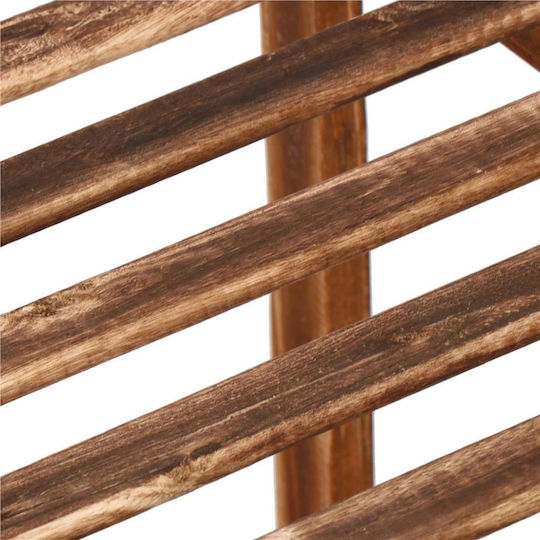 Blumentopf-Regal Holz Braun 85cmx25cmx70cmcm.