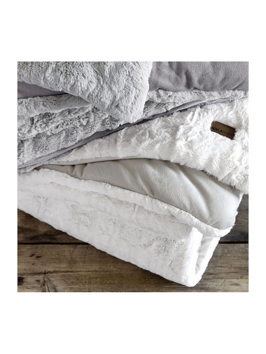 Nima Κουβερτοπάπλωμα Μονό 160x220εκ. Velure Cream 710 GSM