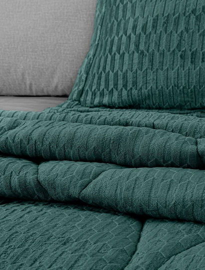 Guy Laroche Комбинирано одеяло Полутора 180x240бр Gali Emerald 660 г/м²Gsm