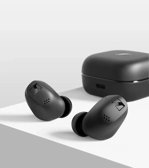 Sennheiser Accentum In ear Bluetooth хендсфри Слушалки с Кутийка за Зареждане Черен