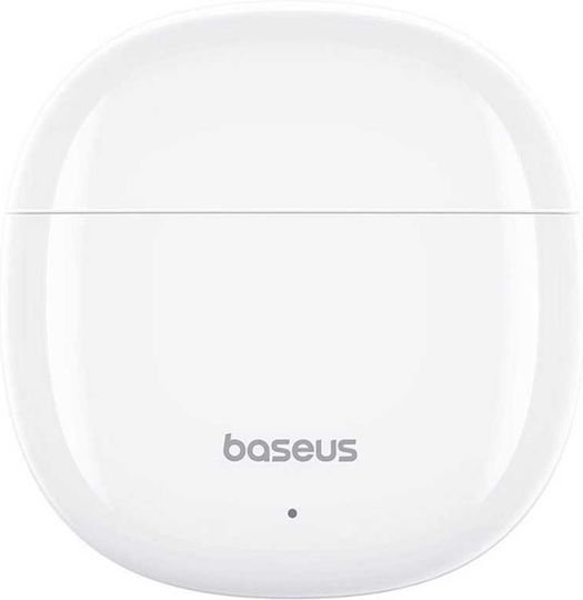 Baseus Bowie E13 In-ear Bluetooth Handsfree Ακουστικά με Θήκη Φόρτισης Λευκά