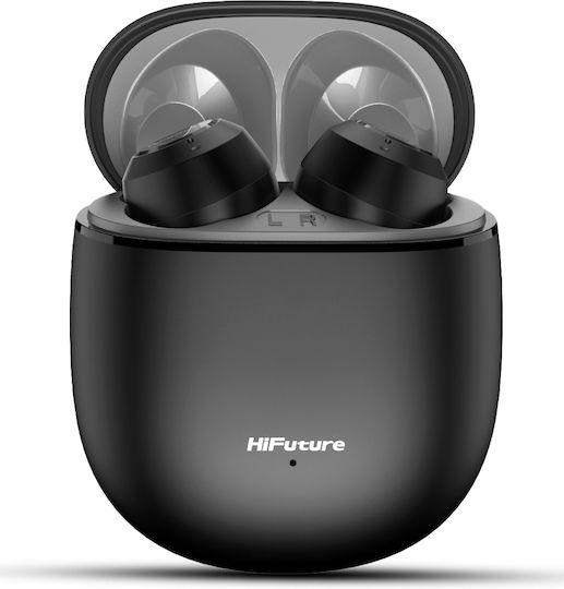 HiFuture Olymbuds3 Bluetooth Handsfree Ακουστικά με Θήκη Φόρτισης Μαύρα
