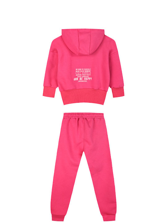 Energiers Kids Sweatpants Set Rose