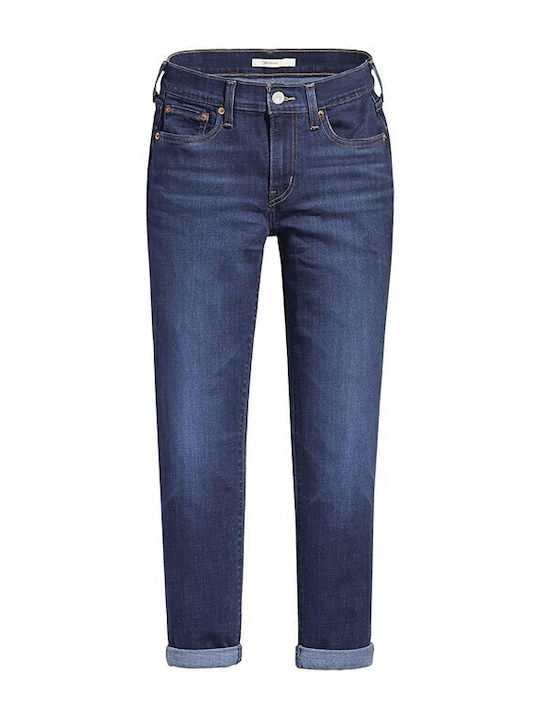 Women's Jean Trousers Mid Rise in Boyfriend Fit