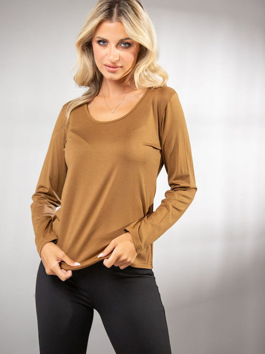 Women's Blouse Brown