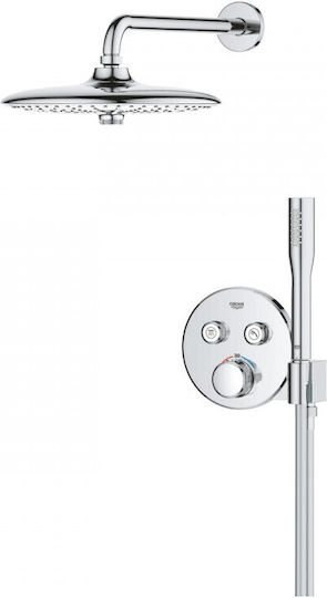Grohe Grt Smartcontrol Shower System Built-in Thermostatic Mixer Internal Body Shower Head Hand Shower Accessories