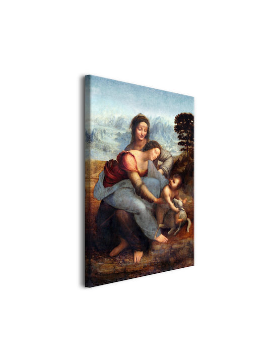 Saint Anne Loneliness Leonardo Da Vinci Wall Art Reproduction 120x80